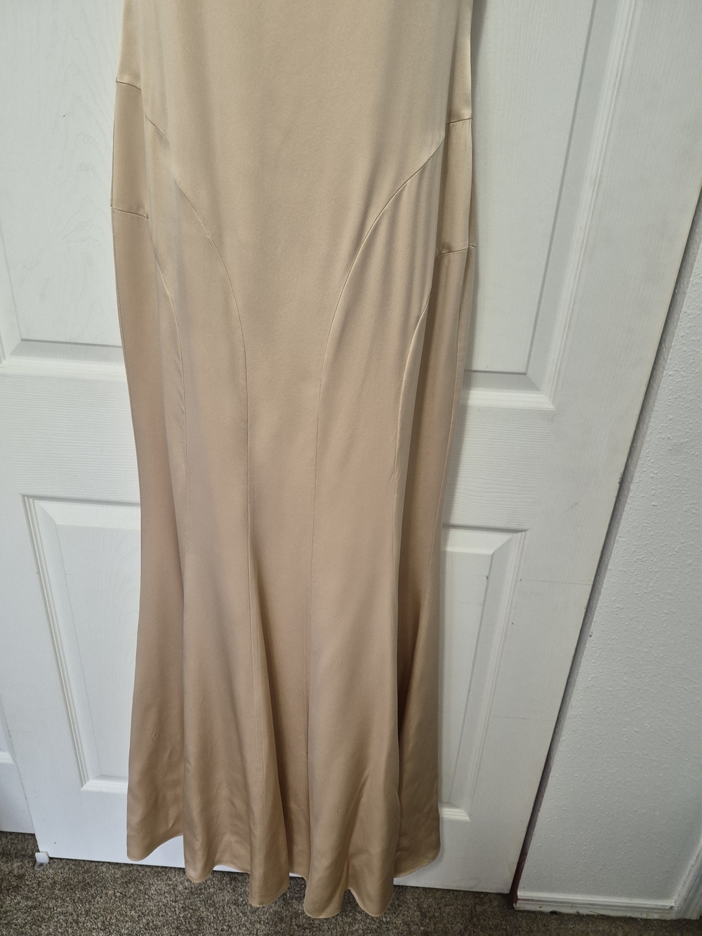 BCBG PARIS 100% SILK GOWN SZ 10 - Picture 10 of 13